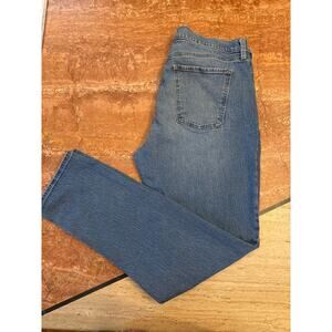 Tall Old Navy Mid-Rise Wow Boyfriend Straight Jeans 32” Inseam Med Wash 14T EUC